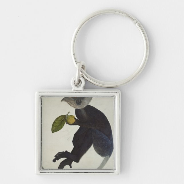 Black Monkey Keychain (Front)