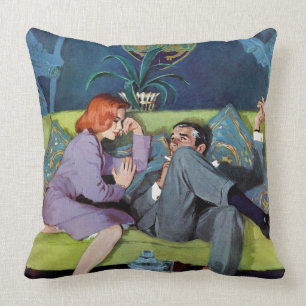 Black Monte's Last Raid Throw Pillow