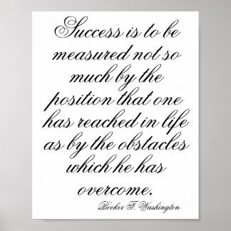 Black month Wall Inspiration, Motivational Quote, Poster