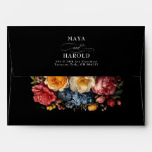 Black Moody Floral Baroque Dutch Still Life
