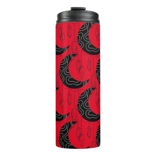 Black Moons And Crystals Thermal Tumbler