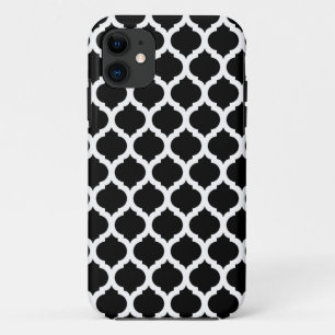 Black Moroccan Pattern iPhone 5 Case