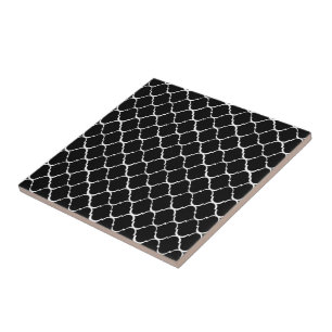 Black Moroccan Style Tile