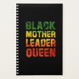 Black Mother Leader Queen Black History Month Planner