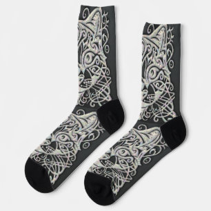 Black Mother of Pearl Socks