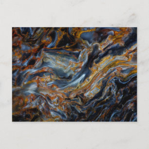 Black Mottled Pietersite Postcard