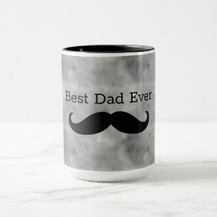 Black Moustache Mug
