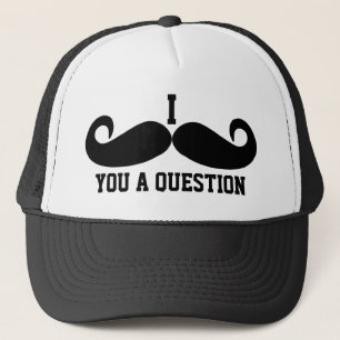 Black Moustache or Black Moustache for Fun Gifts Trucker Hat