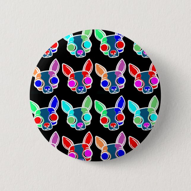 Black MP Button (Front)