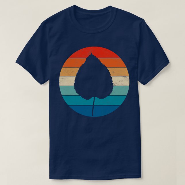 Black Mulberry Leaf T-Shirt (Design Front)