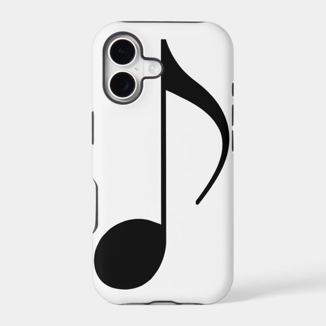 black musical-note (Back)