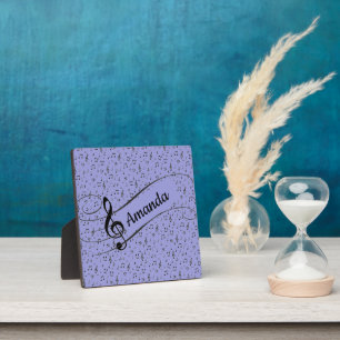 Black Musical personalized Plaque