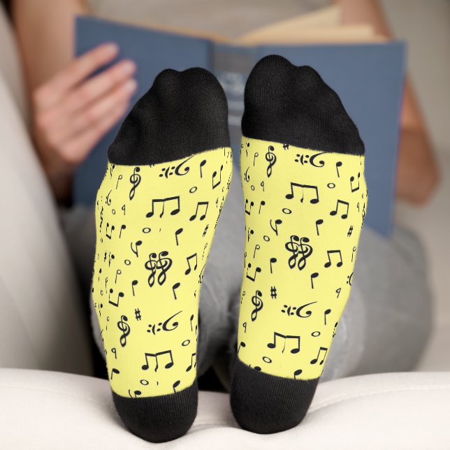 Black Musical  Socks (Bottom)