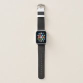 Natural Cork Look Wood Grain Apple Watch Band Zazzle