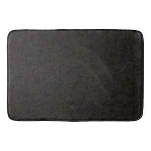 Black Natural Cork Bark Look Wood Grain Bath Mat