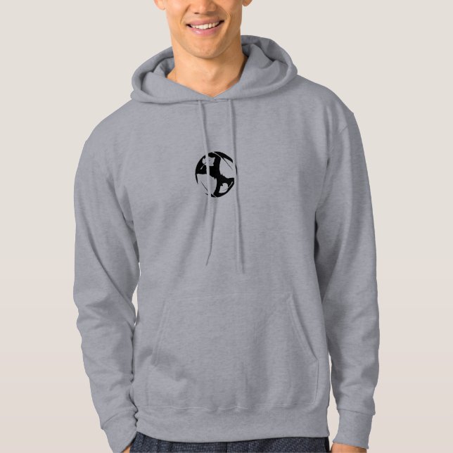Black Natural News Hoodie (Front)