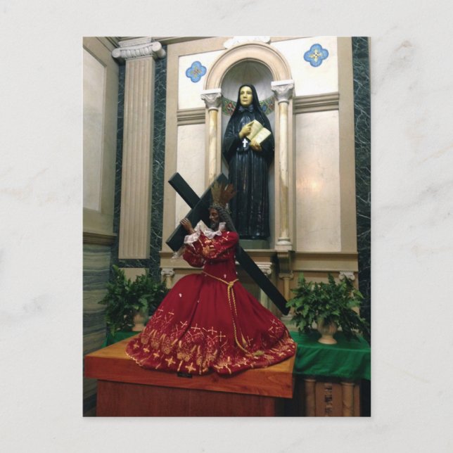 Black Nazarene, Greenwich Village Church, Carte po (Devant)