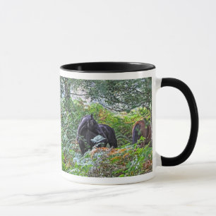 Black New Forest Pony of Hampshire, England Mug