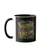 Black Nostalgic Dreams Mug