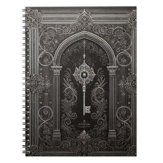 Black notebook cothic-style