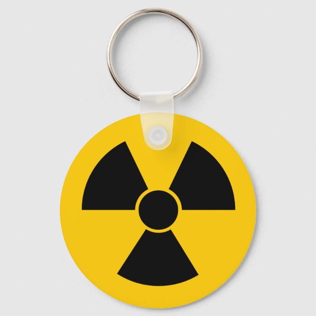 Black Nuke Keychain (Front)