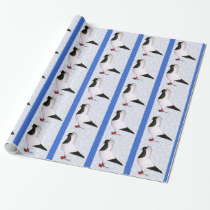 Black Nun Pigeon 1973 Wrapping Paper