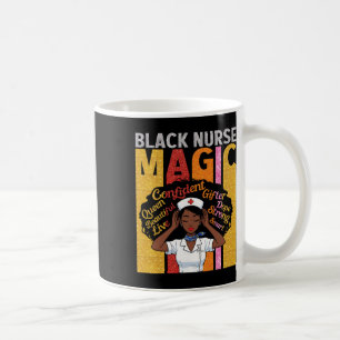 Black Nurse Magic Confident Beautiful Queen Melani Coffee Mug