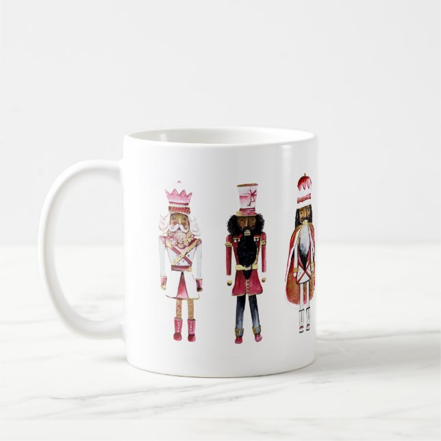 Black Nutcracker Coffee Mug (Left)