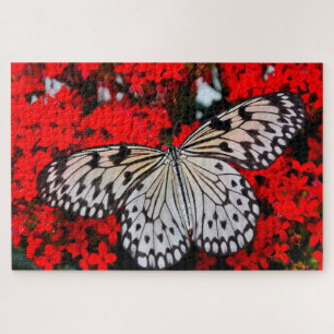 Black Nymph Butterfly . Jigsaw Puzzle