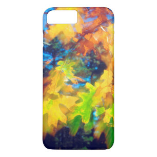 Black Oak Leaves blowing in the Wind Case-Mate iPhone Case