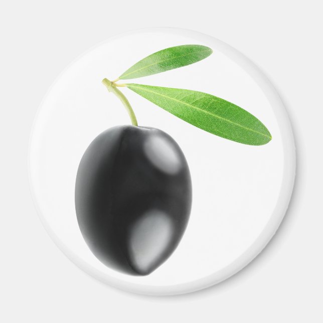 Black olive magnet (Front)