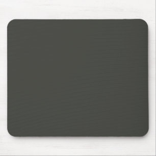 Black olive (solid color) mouse pad