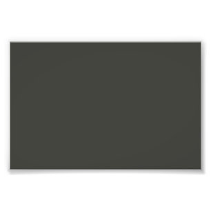 Black olive (solid colour)  photo print