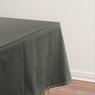 Black olive (solid colour)  tablecloth