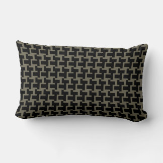 Black Olivesens Lumbar Pillow