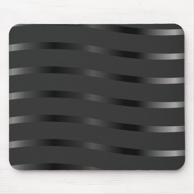 Black on Black Mouse Pad (Front)