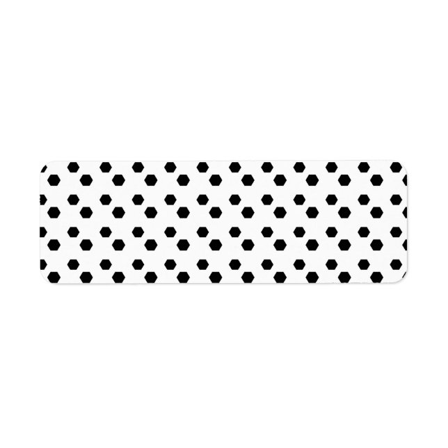 Black on White Dot Design (Front)