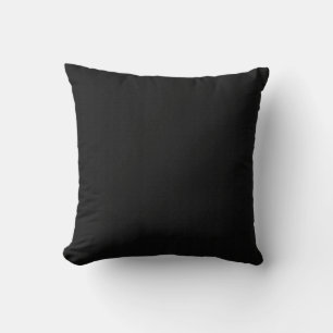 Black Onyx Throw Pillow