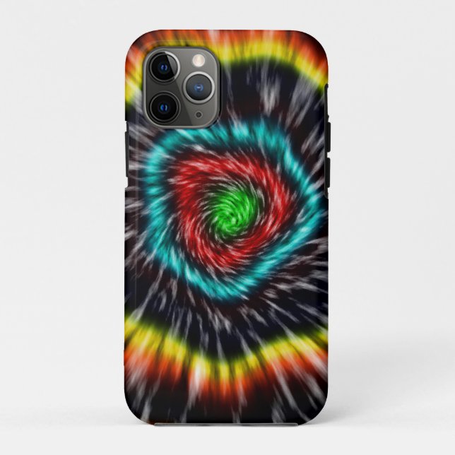 Black Opal Tie Dye,   Case-Mate iPhone Case (Back)