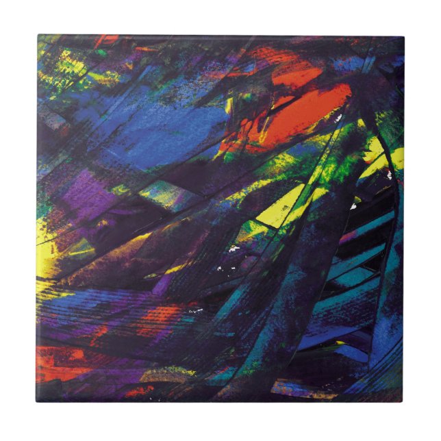 Black Opal Tile (Front)