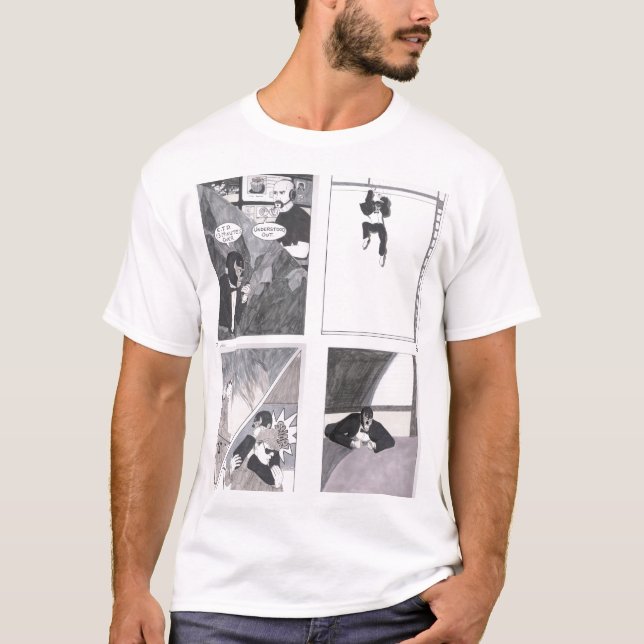 "Black Ops Mambo" Panel t-Shirt (Front)