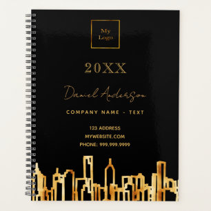 Black or ville skyline nom commercial logo 2022