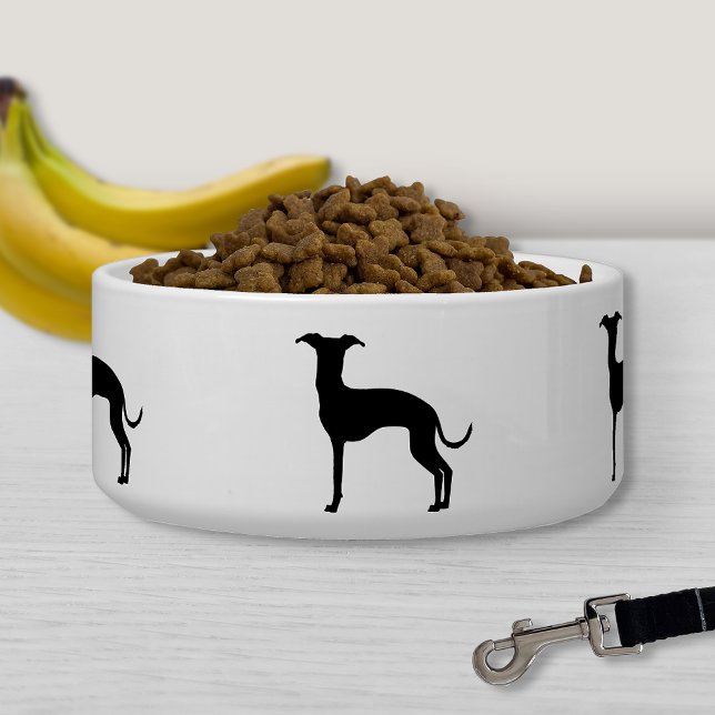 Black (Or Your Colour) Italian Greyhound Dog Shape (Creator Uploaded)