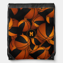 Black orange team sports colours basketball