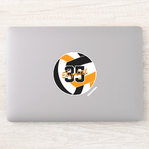 black orange volleyball team colours