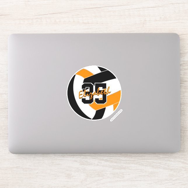 black orange volleyball team colours  (Computer)