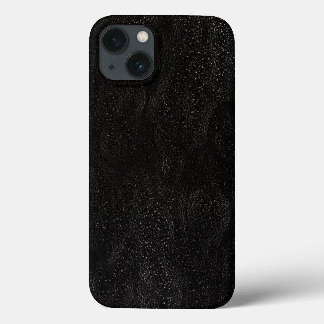 Black Outer Space Night Stars Abstract Astronomy Case-Mate iPhone Case (Back)