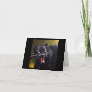 Black Panther (13) Wild Cat  Card
