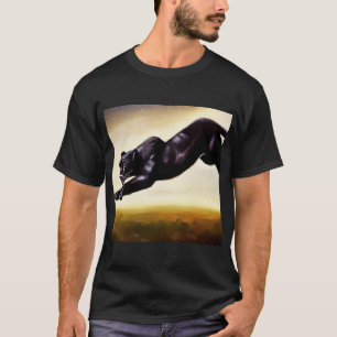 Black Panther (1) Wild Cat  T-Shirt