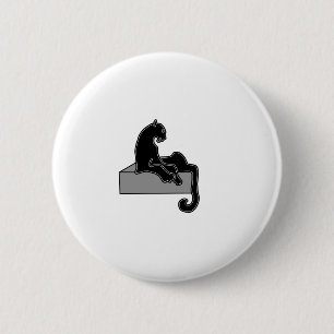 black Panther 2 Inch Round Button